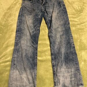 BKE Relaxed Fit Men's Faded Blue Jeans